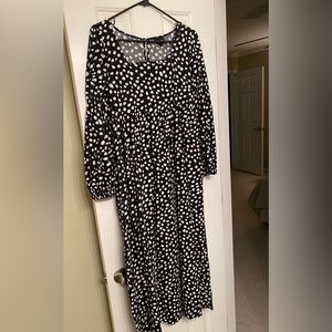 Polka Dot Dress - great to dress up or down